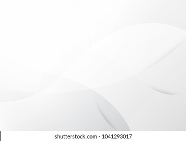 Abstract white and gray color technology modern background design vector Illustration