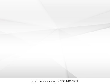 Abstract white and gray color technology modern background design vector Illustration