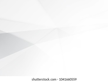 Abstract white and gray color technology modern background design vector Illustration