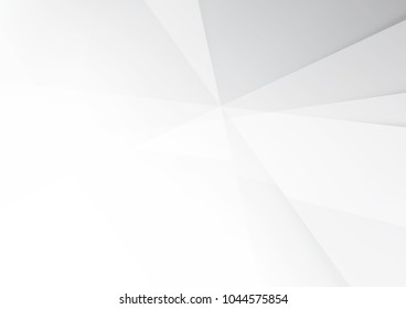 Abstract white and gray color technology modern background design vector Illustration