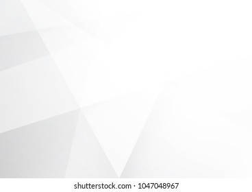 Abstract white and gray color technology modern background design vector Illustration