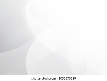Abstract white and gray color technology modern background design vector Illustration