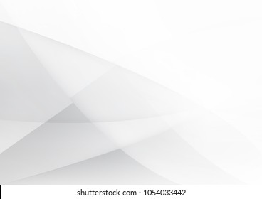 Abstract white and gray color technology modern background design vector Illustration