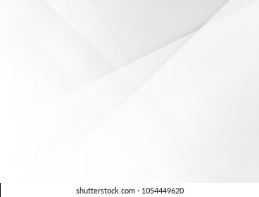 Abstract white and gray color technology modern background design vector Illustration