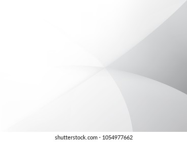 Abstract white and gray color technology modern background design vector Illustration