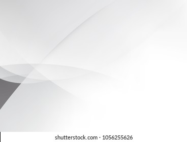 Abstract white and gray color technology modern background design vector Illustration