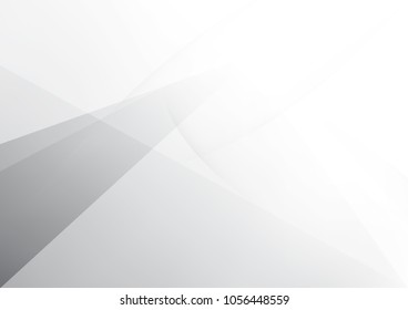 Abstract white and gray color technology modern background design vector Illustration