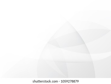 Abstract white and gray color technology modern background design vector Illustration