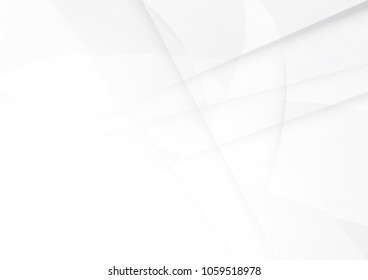 Abstract white and gray color technology modern background design vector Illustration