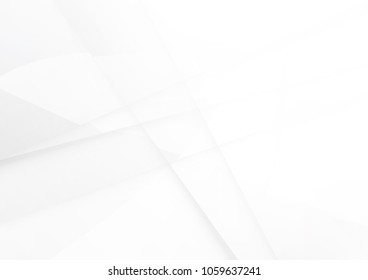 Abstract white and gray color technology modern background design vector Illustration