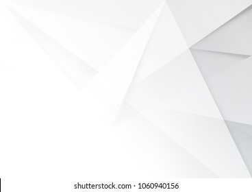 Abstract white and gray color technology modern background design vector Illustration