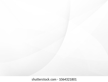 Abstract White and gray color technology modern background design vector Illustration