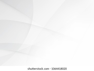 Abstract White and gray color technology modern background design vector Illustration