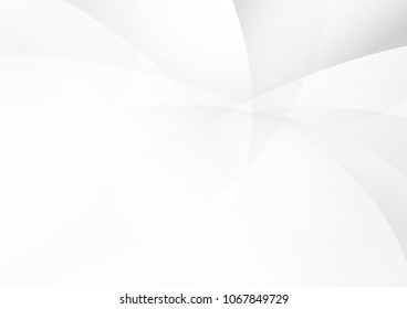 Abstract White and gray color technology modern background design vector Illustration