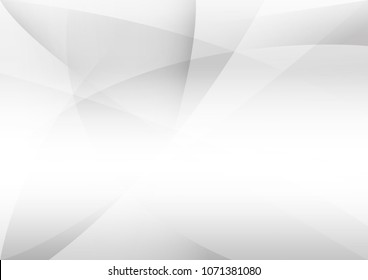Abstract White and gray color technology modern background design vector Illustration