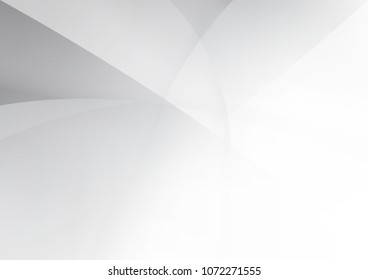 Abstract White and gray color technology modern background design vector Illustration