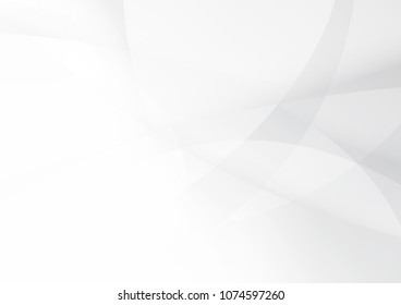 Abstract White and gray color technology modern background design vector Illustration