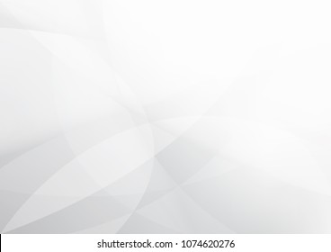 Abstract White and gray color technology modern background design vector Illustration
