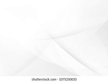 Abstract White and gray color technology modern background design vector Illustration
