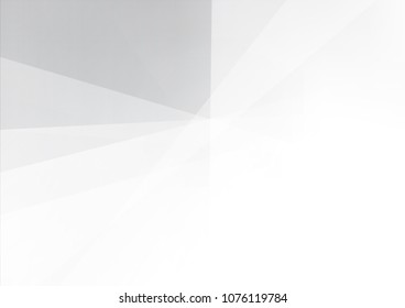 Abstract White and gray color technology modern background design vector Illustration