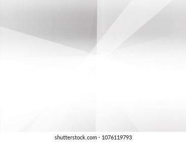 Abstract White and gray color technology modern background design vector Illustration