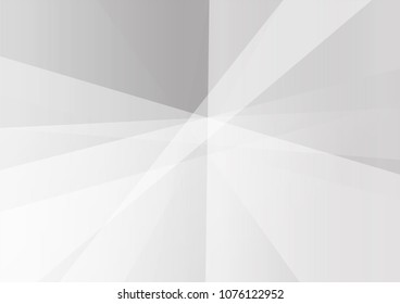 Abstract White and gray color technology modern background design vector Illustration