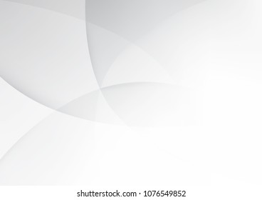 Abstract White and gray color technology modern background design vector Illustration