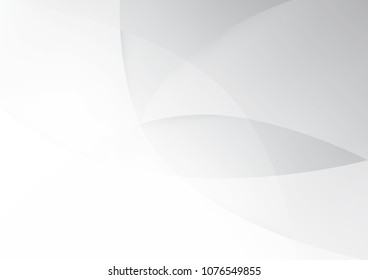 Abstract White and gray color technology modern background design vector Illustration