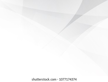 Abstract White and gray color technology modern background design vector Illustration