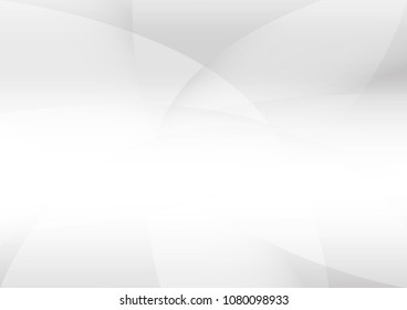 Abstract White and gray color technology modern background design vector Illustration