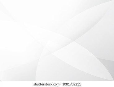 Abstract White and gray color technology modern background design vector Illustration