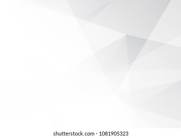 Abstract White and gray color technology modern background design vector Illustration