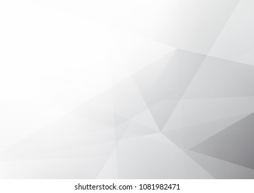 Abstract White and gray color technology modern background design vector Illustration