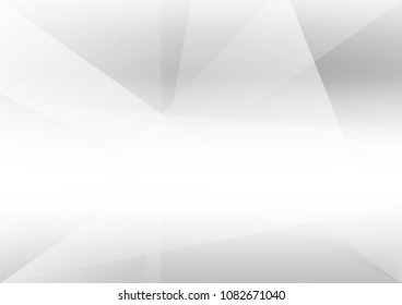 Abstract White and gray color technology modern background design vector Illustration