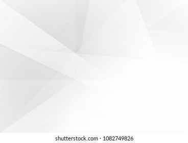 Abstract White and gray color technology modern background design vector Illustration