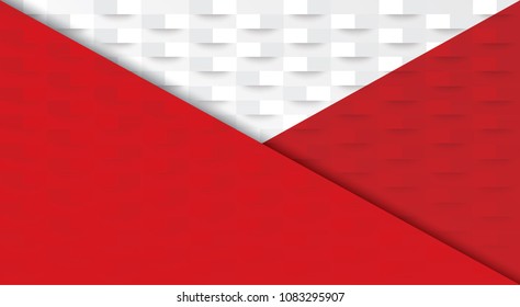 Abstract white and gray color technology modern background