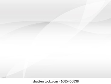 Abstract White and gray color technology modern background design vector Illustration