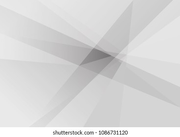 Abstract White and gray color technology modern background design vector Illustration