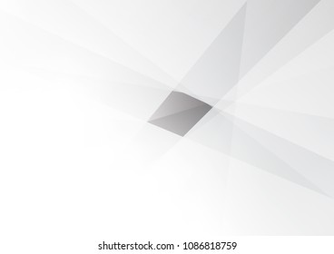 Abstract White and gray color technology modern background design vector Illustration