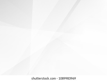 Abstract White and gray color technology modern background design vector Illustration