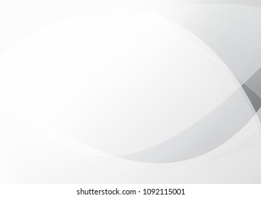 Abstract white and gray color technology modern background design vector Illustration