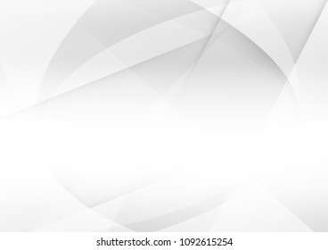 Abstract white and gray color technology modern background design vector Illustration