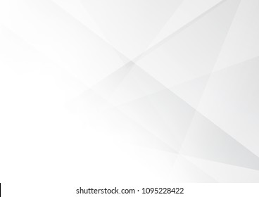 Abstract white and gray color technology modern background design vector Illustration