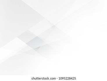 Abstract white and gray color technology modern background design vector Illustration