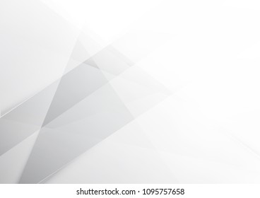 Abstract white and gray color technology modern background design vector Illustration