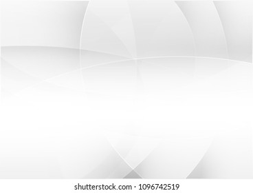 Abstract white and gray color technology modern background design vector Illustration