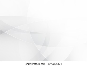 Abstract white and gray color technology modern background design vector Illustration