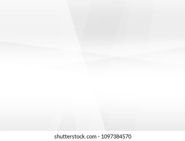 Abstract white and gray color technology modern background design vector Illustration