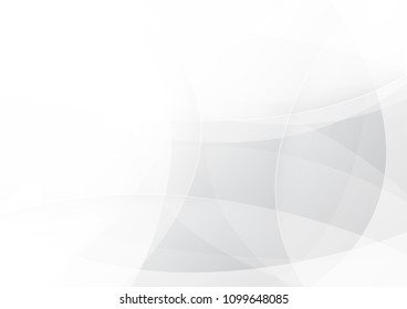 Abstract White and gray color technology modern background design vector Illustration
