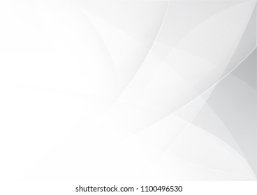 Abstract White and gray color technology modern background design vector Illustration